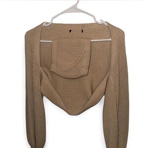 Women's Tan Sweater